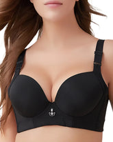 Breathable Plus Size No Steel Ring Push Up Bra