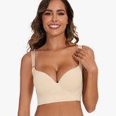 Push-Up Back Smoothing Bra - Beige (2 PACK)