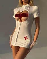 Sexy Nurses Role-Playing Dress Uniform Set