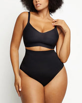 Braga moldeadora de control abdominal de cintura alta (paquete de 2)