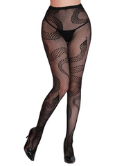 3-Pack Halloween Fishnet Tights Mixed Pattern Set