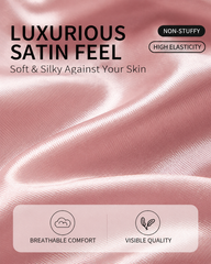 5-Pack Silky Satin-Look Ruffle Thongs
