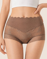 5-Pack Sexy High Waist Seamless Breathable Lace Briefs