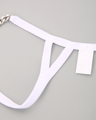 Sexy Men's Thong with Metal Chain Detailing