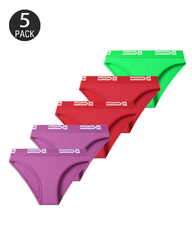 Cotton Antibacterial Crotch Women's Briefs