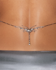 2-Packs Sexy Delicate Chain Rhinestone Totem Waist Chain
