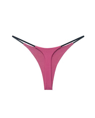 Double-Layer String Cotton T-Back Thong