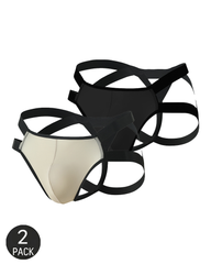 Sexy Double Side Strap Metal Ring G-String