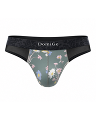 2-Pack Sexy Men's Printed Mesh Low-Rise Thongs