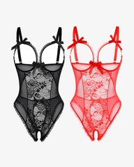 2Packs Sets Lace Mini Bodysuit
