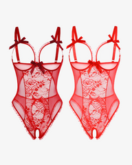 2Packs Sets Lace Mini Bodysuit