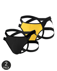 Sexy Double Side Strap Metal Ring G-String