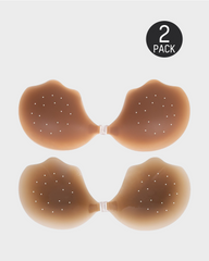 Sostén Invisible Autoadhesivo de Silicona Transpirable (Paquete de 2)