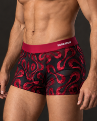 3-Pack Snake Pattern Stretch Boxer Briefs