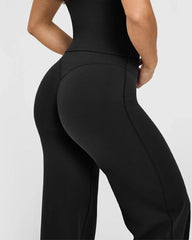 Women's High Waist Loose Comfortable Stretch Casual Sports Pants