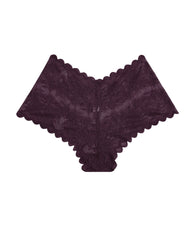Women's Cotton Bottom Semi-Transparent Seamless Soft Lace Panties
