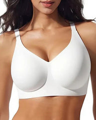 Women's Wire-Free Seamless Push-Up Comfortable Plus Size Bra