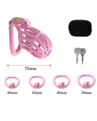 Honeycomb Chastity Lock Birdcage for Men