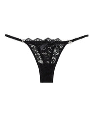 Women's Sexy Floral Lace Translucent Thong