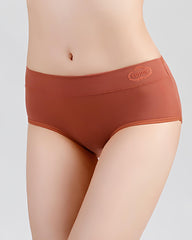 Women's Pure Cotton Stretch Mid-waist Soft Panties