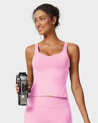 Camiseta sin mangas ligera para fitness