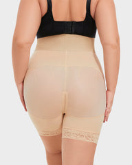 Shorts Boned Sculpt de Cintura Ultra Alta