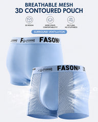 Multiple Pack Men's Letter Belts Comfortable Breathable Boxer Briefs