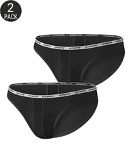 2-Pack Men's Low-Rise Mesh Panel Briefs