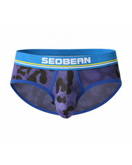 2-Pack Sexy Men's Leopard Print Ultra-Thin Breathable Underwear
