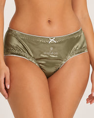 5-Pack Satin-Look Gathered Panties