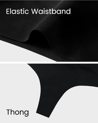 3-Pack High-Rise Seamless Thong Panty