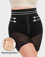 Shorts Boned Sculpt de Cintura Ultra Alta