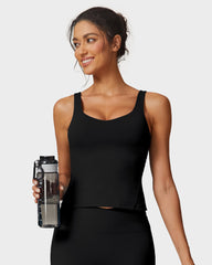Camiseta sin mangas ligera para fitness