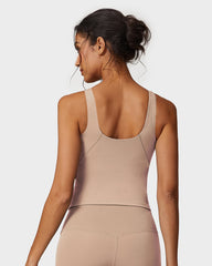 Camiseta sin mangas ligera para fitness