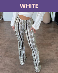 Pantalones Acampanados Boho Levanta Glúteos Silkshy®
