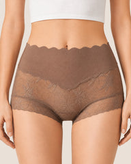 5-Pack Sexy High Waist Seamless Breathable Lace Briefs