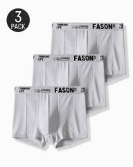 Multiple Pack Men's Letter Belts Comfortable Breathable Boxer Briefs