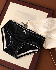 5-Pack Satin-Look Gathered Panties