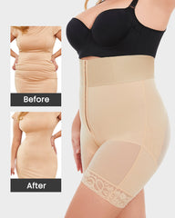Shorts Boned Sculpt de Cintura Ultra Alta