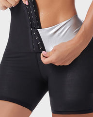 Pantalones Cortos Sauna de Compresión y Control de Abdomen