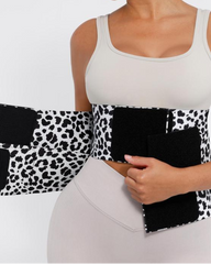 Faja cinturón abdominal cinturón de control de vientre moldeador corporal con triple envoltura para mujer