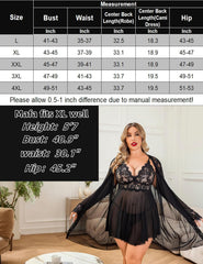 Plus Size Sleepwear Exotic Lace Lingerie Sets