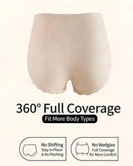 Mulberry Silk Warming Temperature-sensitive 10A Antibacterial Crotch High Elasticity Seamless Hip-lifting Panties