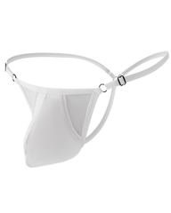 Sexy Men's Ice Silk High-Stretch Thong Underwear — 3-Pack