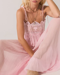 Sexy Elegant Lace & Chiffon Sheer Casual Set