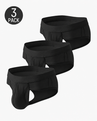 Multi-Pack Men's Ice Silk Breathable Side Open No-Removal Briefs