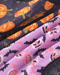 3-Pack Sexy Halloween Print Lace Panties
