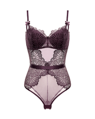 Sexy Lace Sheer Shaping Bodysuit