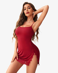 Slip Lace Soft Nightdress