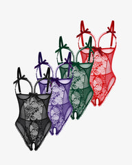 2Packs Sets Lace Mini Bodysuit